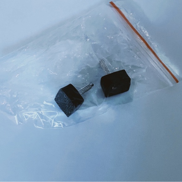 PrettyLittleThing Black Wide Fit Ruched Square Toe Heeled Mules Size US 8 - Picture 6 of 8